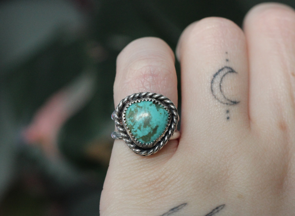 Turquoise Ring // Size 7