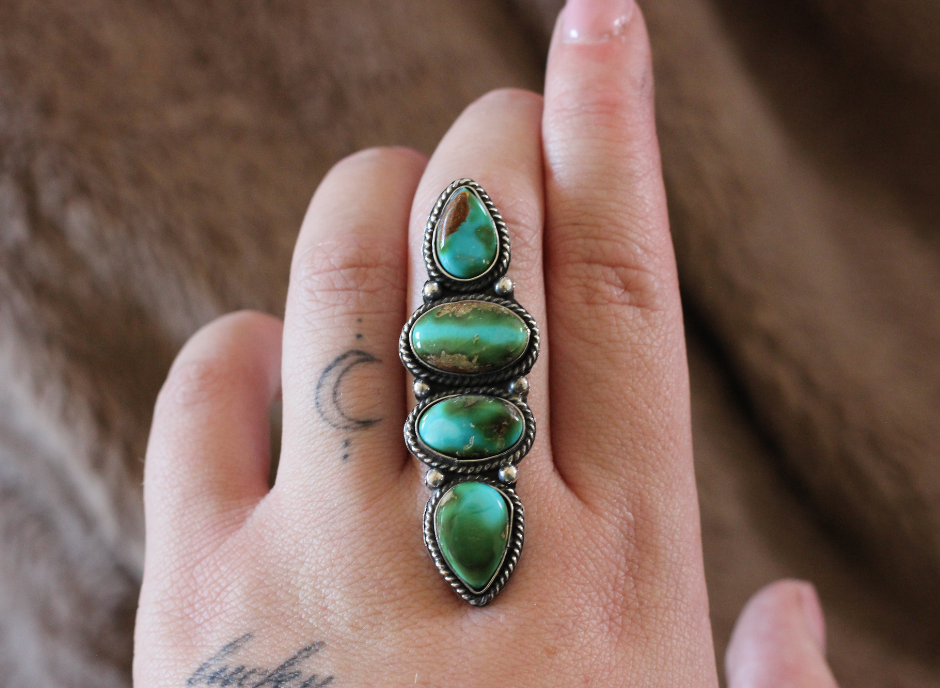 Sonoran Turquoise // Finish in Your Size and Style