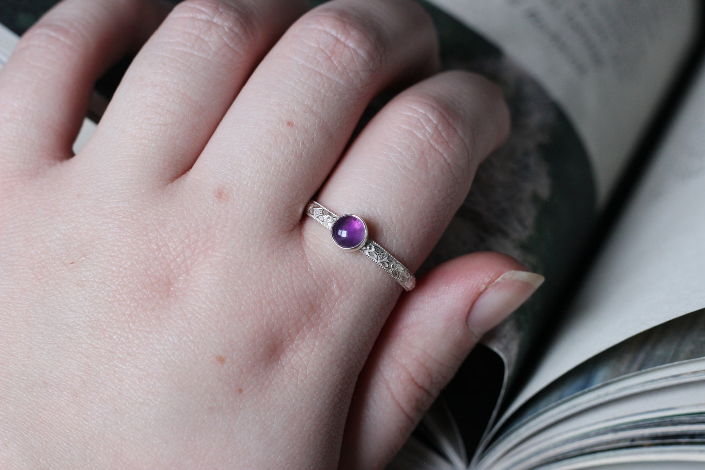 Amethyst Ring // Made to Order