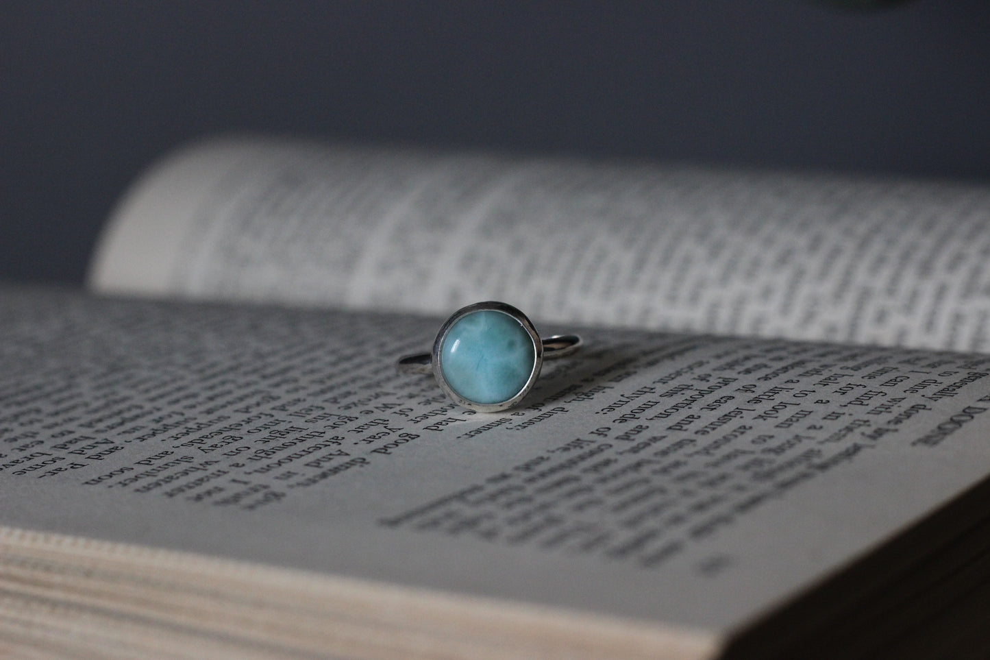 Larimar Ring // Size 9