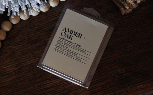 Amber + Oak // Wax Melt