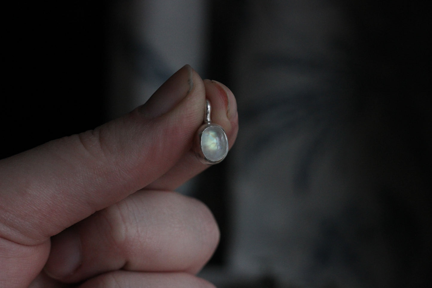 Rainbow Moonstone Pendant