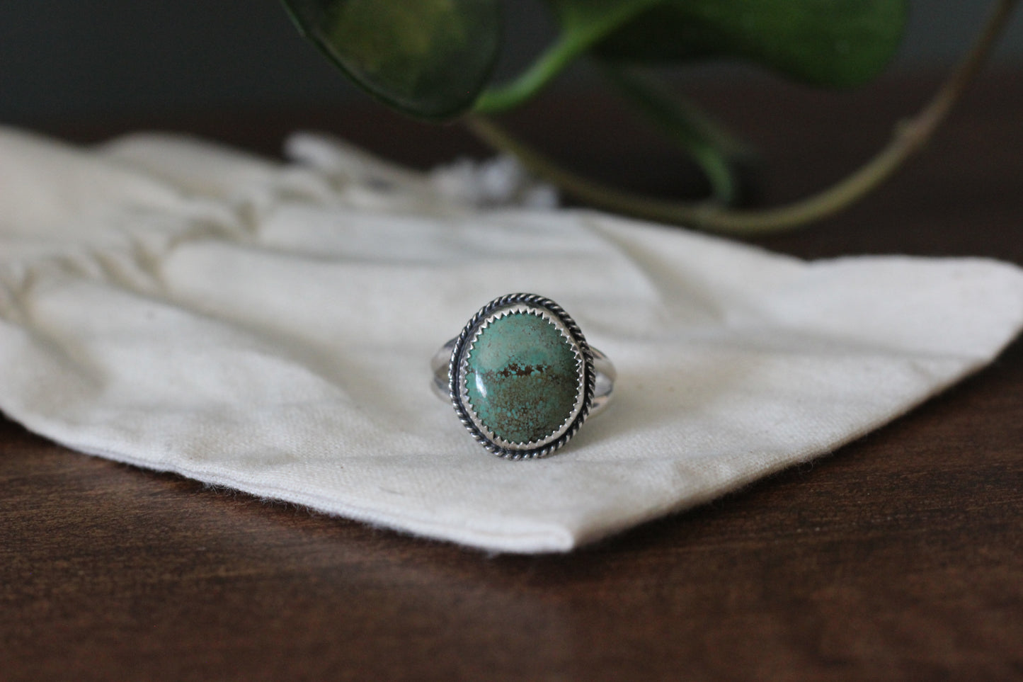 Turquoise Ring // Size 10