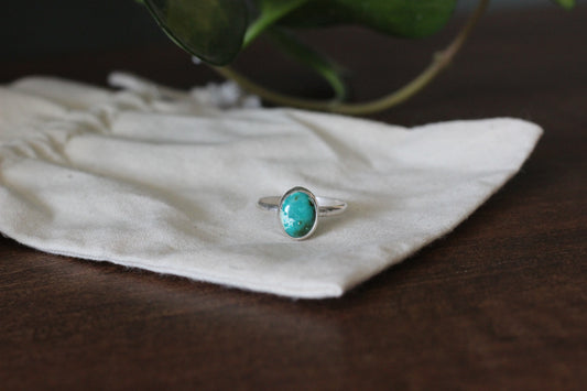 Turquoise Ring // Size 9