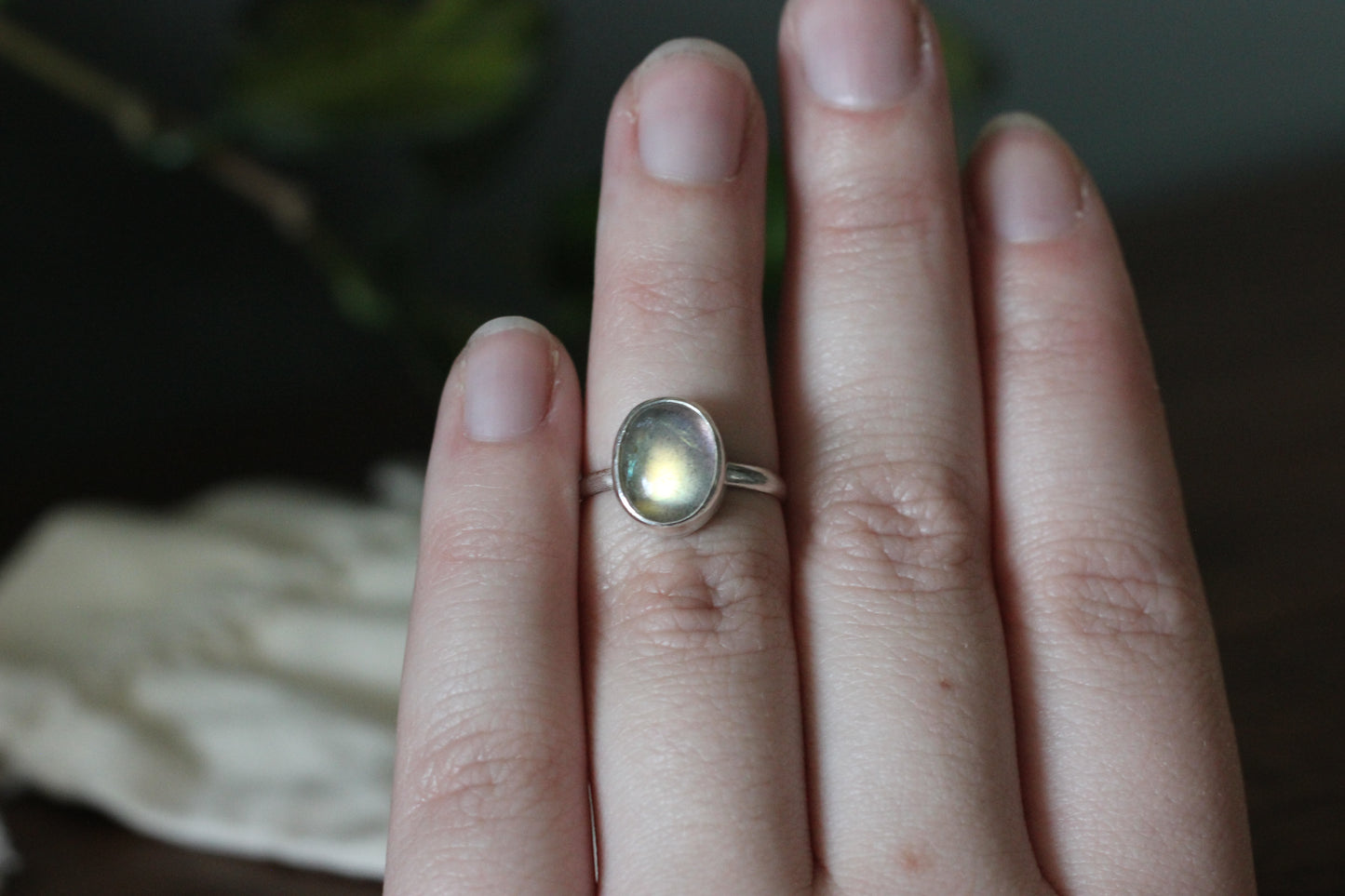 Labradorite Ring // Size 7