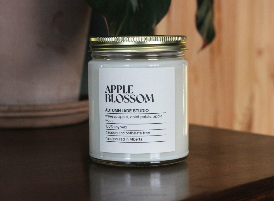 Apple Blossom // Wood Wick Candle
