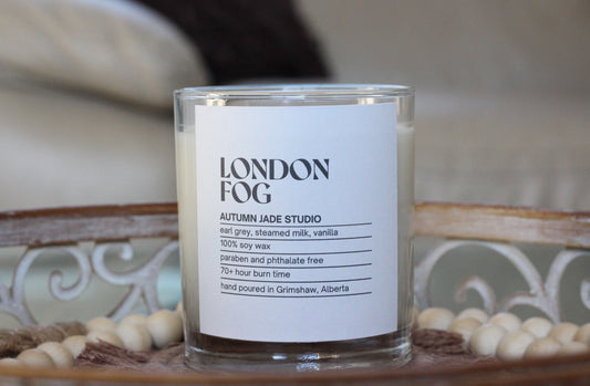 London Fog // Wood Wick Candle // PREORDER